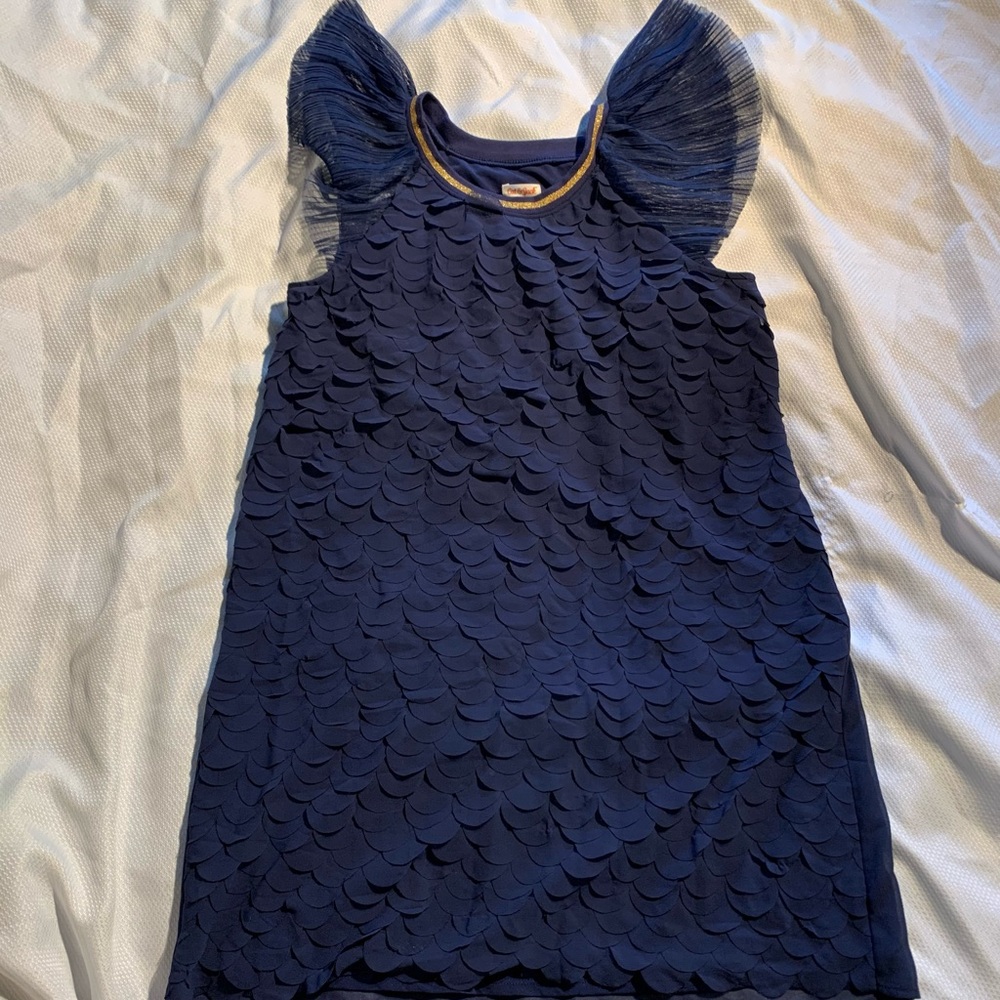 Cat and jack blue girls dress